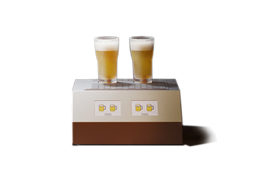 DIGITAP DUAL COUNTERTOP BOTTOMS UP DRAFT BEER DISPENSER  