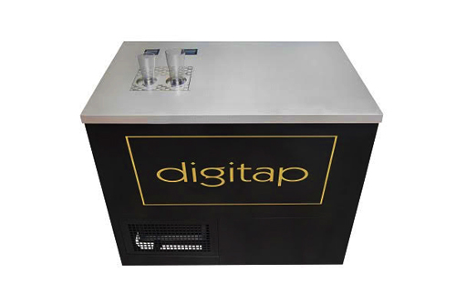 KEG COOLER CABİNET AND BOTTOMS UP DRAFT BEER DISPENSER